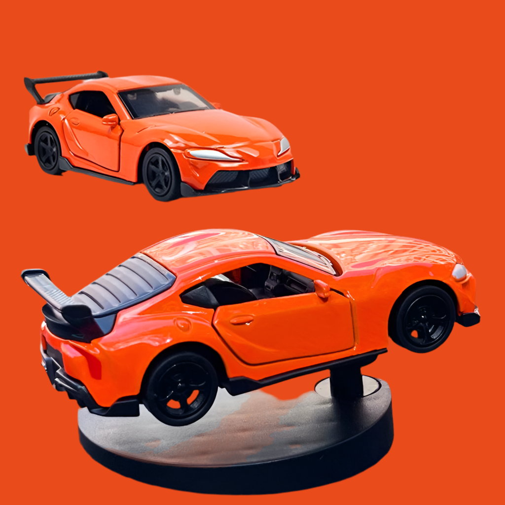 Voiture qui drift sur tableau de bord